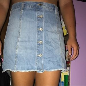 Forever 21 Button up skirt